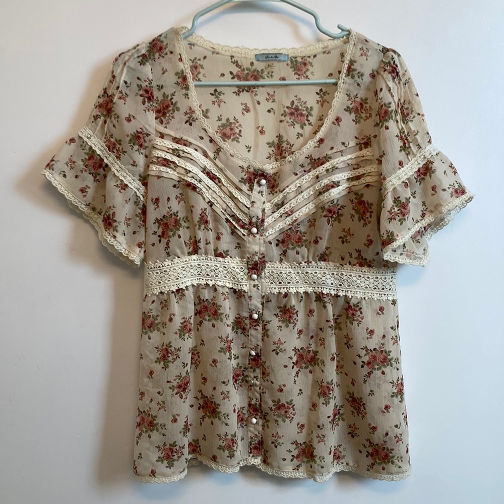 Rose blouse